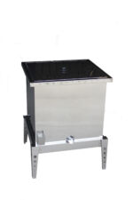 TOPITOR DE CEARA INOX, CU ABUR, 12 RAME DADANT