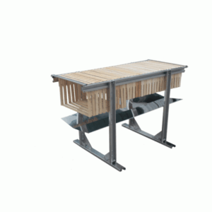 Masa / Stander pentru stocat rame din Inox, 1250mm
