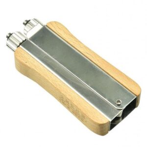 Ondulator sarma inox cu maner de lemn
