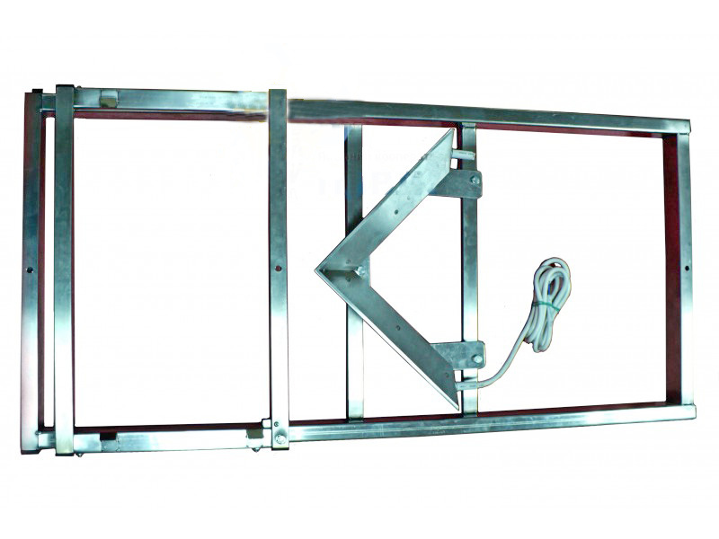 1-5 DISPOZITIV ORIZONTAL INOX PENTRU DESCAPACIT CU CUȚIT ELECTRIC UNGHIULAR 12V - imagine 1