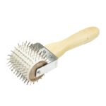 Rola descapacit din inox cu maner din lemn