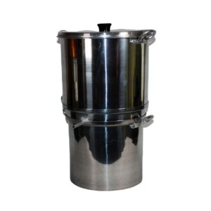 Topitor ceara cu abur din aluminiu
