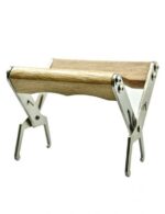 Cleste pentru extras ramele din inox, cu maner din lemn - imagine 3