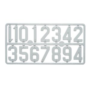 Sablon cu 10 cifre pentru numerotarea stupilor