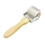 Rola descapacit din inox cu maner din lemn - imagine 3