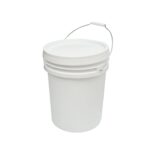 Galeata rotunda din plastic 20L cu capac pentru miere - imagine 3