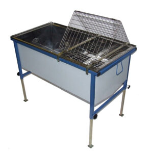 Banc / Masa pentru descăpăcit, Inox, 1 m