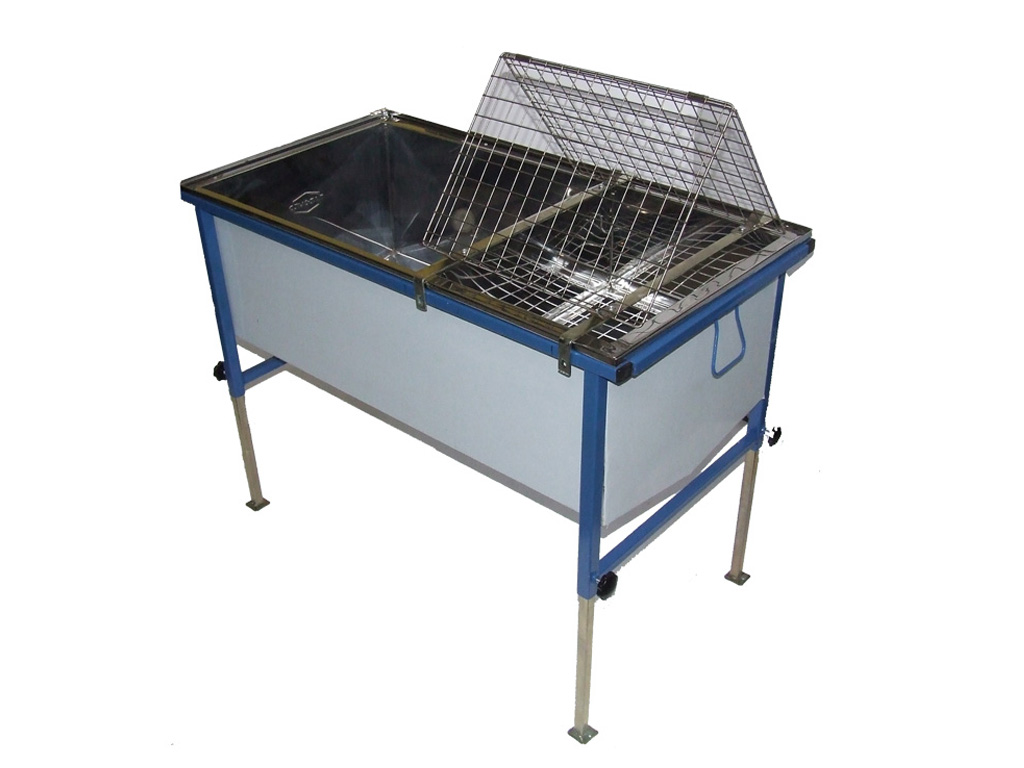 Banc-descapacit Banc / Masa pentru descăpăcit, Inox, 1 m - imagine 1