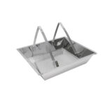 Tava inox pentru descapacit 520x415x110mm