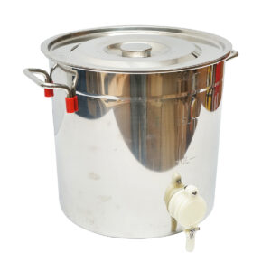 Maturator gradat din inox cu capac pentru miere de albine 30kg