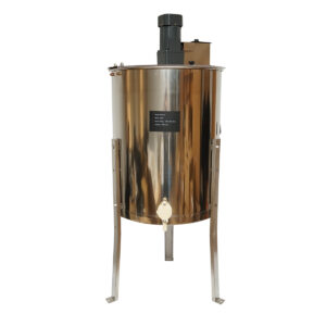 Centrifuga electrica 220V apicola, extractor miere din inox cu 4 rame