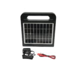 Aparat generator de impulsuri 1 Joule 5km, 220V cu panou solar 5W 9V si baterie 6V 7Ah Breckner Germany