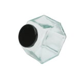 Borcan din sticla cu capac pentru miere 500ml - imagine 2