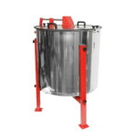 Centrifuga manuala apicola, extractor miere din inox cu 4 rame - imagine 2