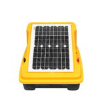 Aparat generator impulsuri pentru gard electric 4 Joule cu panou solar 10W si baterie 12V/9Ah Breckner Germany - imagine 2