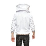 Bluza apicola alba cu masca de protectie marimea XXL - imagine 3