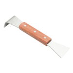 Dalta apicola din inox tip L cu maner din lemn 200x45mm - imagine 3
