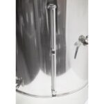 Topitor de ceara cu apa din inox cu pereti dubli 220V - imagine 3