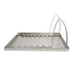 Tava inox pentru descapacit 600x700x30mm - imagine 3