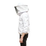 Bluza apicola alba cu masca de protectie marimea XXL - imagine 4