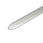 Cutit aplicol din inox lama dreapta si maner din lemn 400mm - imagine 4