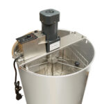 Centrifuga electrica 220V apicola, extractor miere din inox cu 4 rame - imagine 4