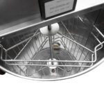 Centrifuga apicola electrica 120W 220V, extractor miere din inox cu 3 rame - imagine 4