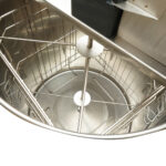 Centrifuga electrica 220V apicola, extractor miere din inox cu 4 rame - imagine 5