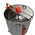 Centrifuga manuala apicola, extractor miere din inox cu 4 rame - imagine 5