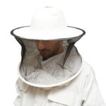 Bluza apicola alba cu masca de protectie marimea XL - imagine 5