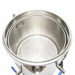 Topitor de ceara cu apa din inox cu pereti dubli 220V - imagine 5