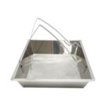 Tava pentru descapacit cu sita din inox 520x415x110mm - imagine 6