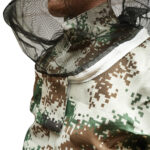 Bluza apicola tip camuflaj marimea XL cu masca protectie - imagine 7