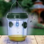 Capcana solara tip borcan pentru viespi, insecte - imagine 2