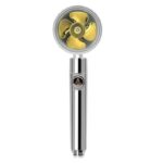 Cap de Dus de Inalta Presiune cu Filtru Turbo Elice si Comutator Rotativ la 360°