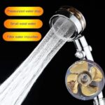 Cap de Dus de Inalta Presiune cu Filtru Turbo Elice si Comutator Rotativ la 360° - imagine 4