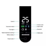 Trotineta electrica E-Scooter, Motor 350W, Baterie 36V 7.5Ah, Argintiu - imagine 7