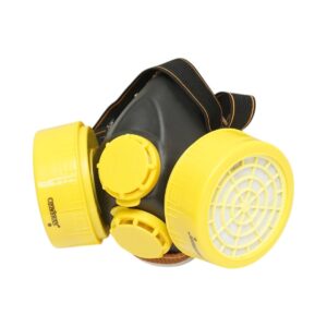 Masca de protectie anti praf si vapori tratamente apicole cu 2 filtre Crownman