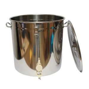 Maturator din inox cu capac pentru miere 200Kg